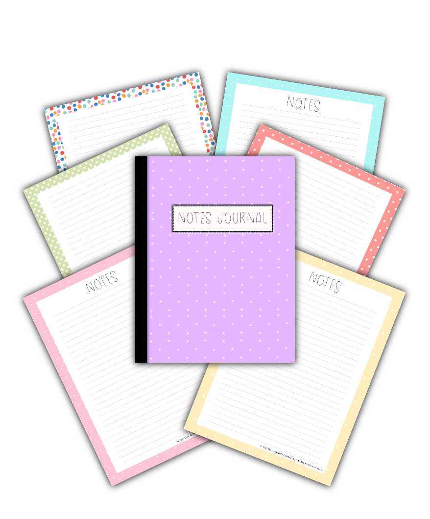 PolkaDot Notes Journal