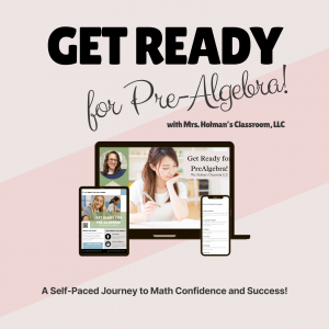 Get Ready for Pre-Algebra Self-Paced Math Course